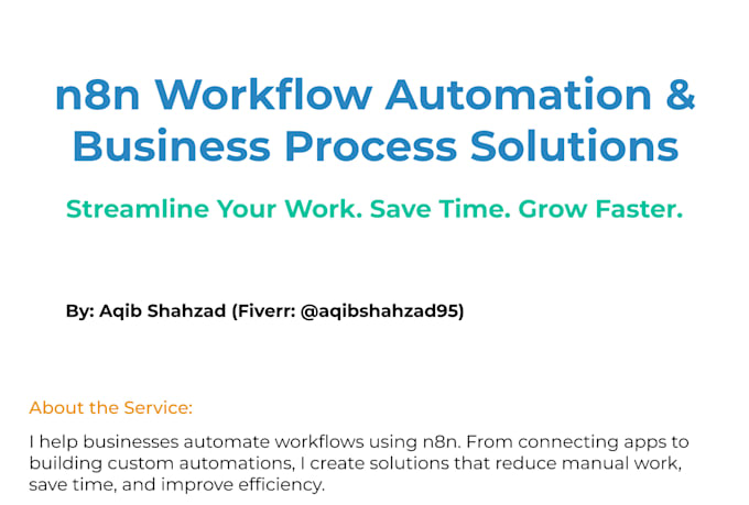 create n8n workflows to save time and boost efficiency